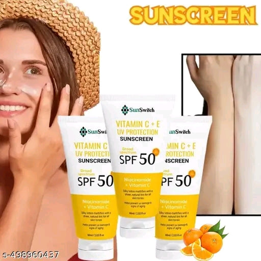 GlowGuard Daily Sunscreen Cream