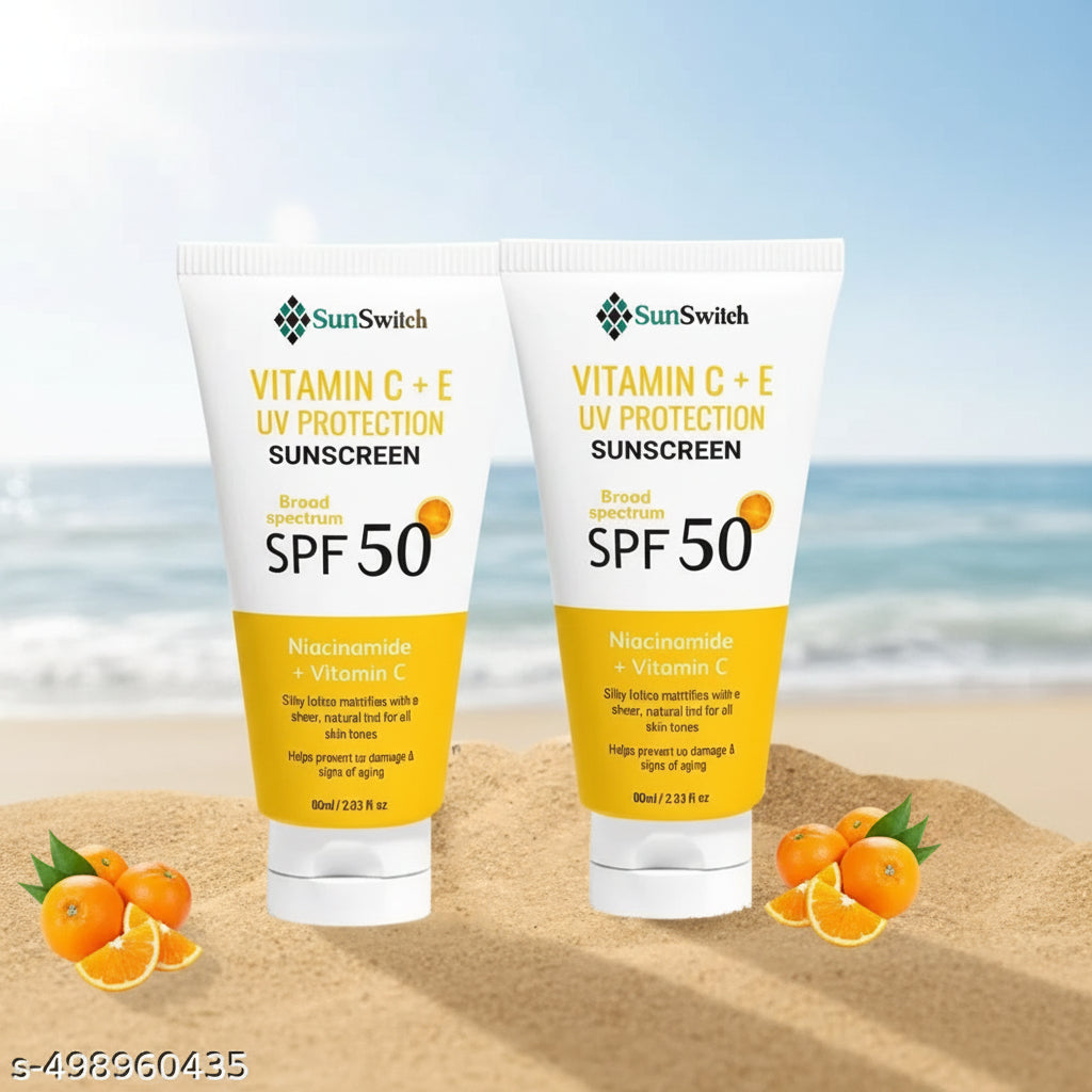 GlowGuard Daily Sunscreen Cream