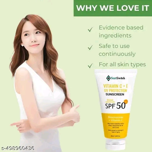 GlowGuard Daily Sunscreen Cream