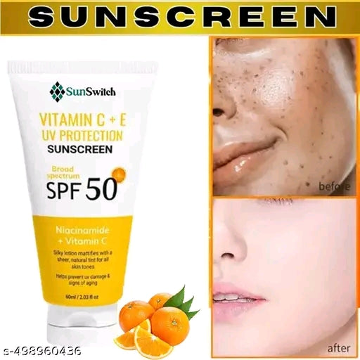 GlowGuard Daily Sunscreen Cream